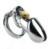 Generique Cage de chasteté STEEL PADLOCK 12 x 3.5cm